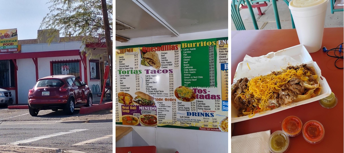 Nico's Mexican Food Menu